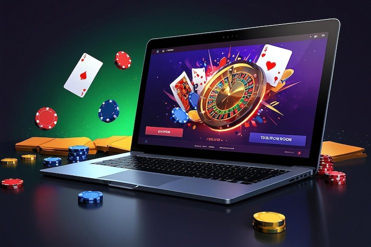 Diamond Empire studio floor with multiple HD-camera-equipped live-dealer tables and professional broadcast setup