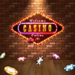 Live roulette wheel with betting zones and professional studio backdrop